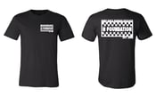 Image of Checkers Tee Front (Medium and Large Only)