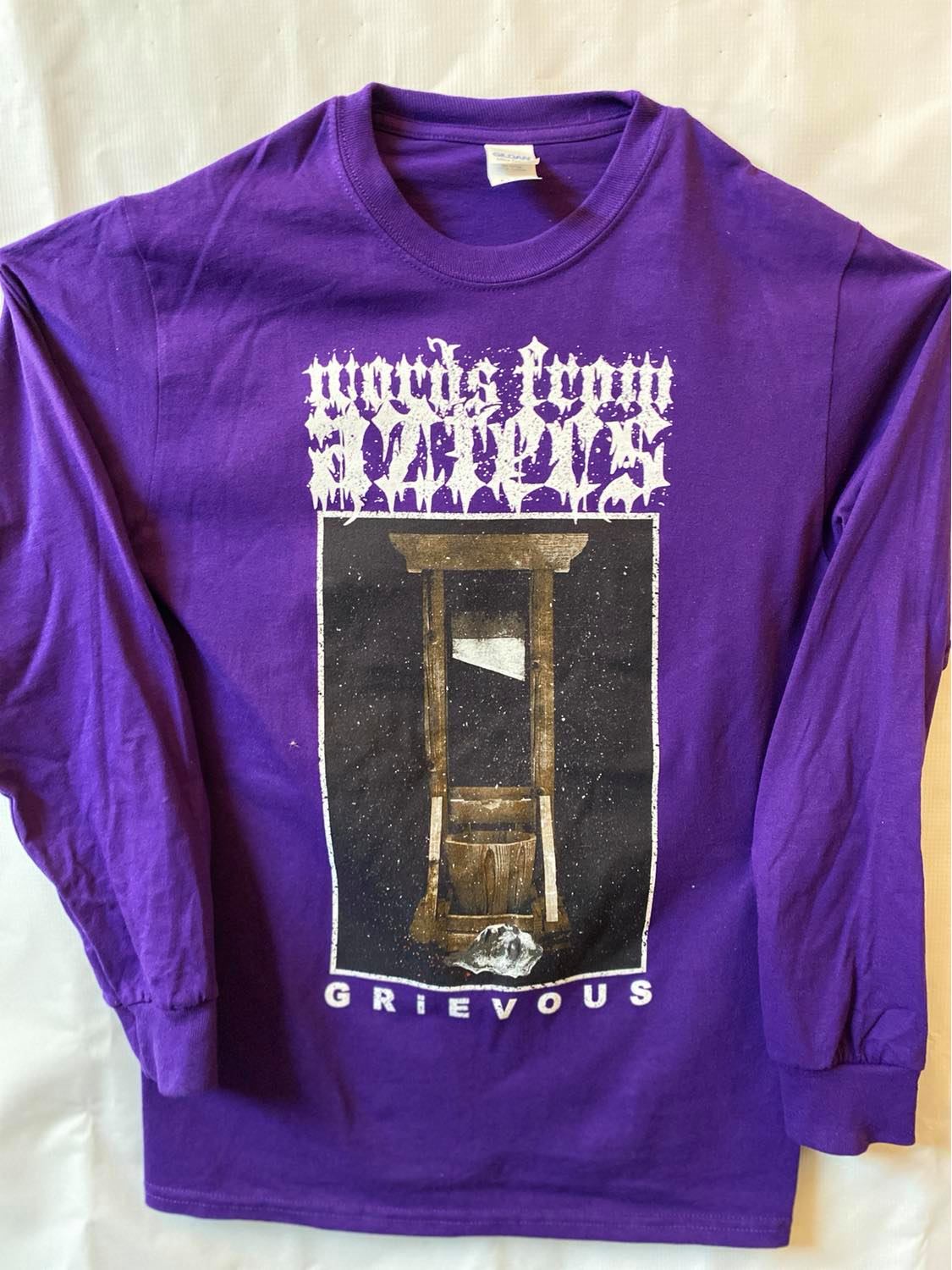 Image of GRiEVOUS PURPLE LONG SLEEVE