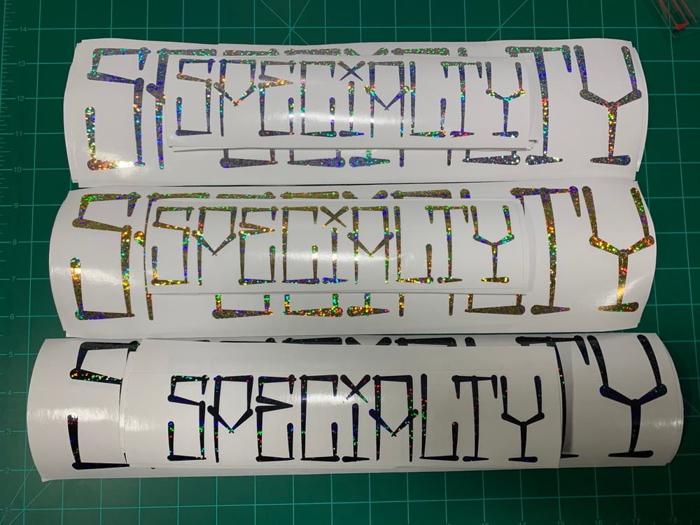 Image of SPECIALTY Decal