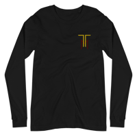 Taylor Made Records Black Crest Longsleeve Shirt