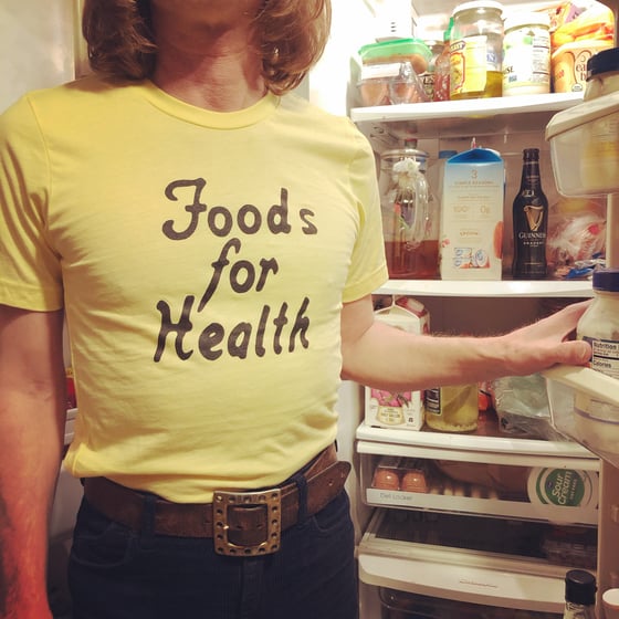 Image of Foods for Health t-shirt