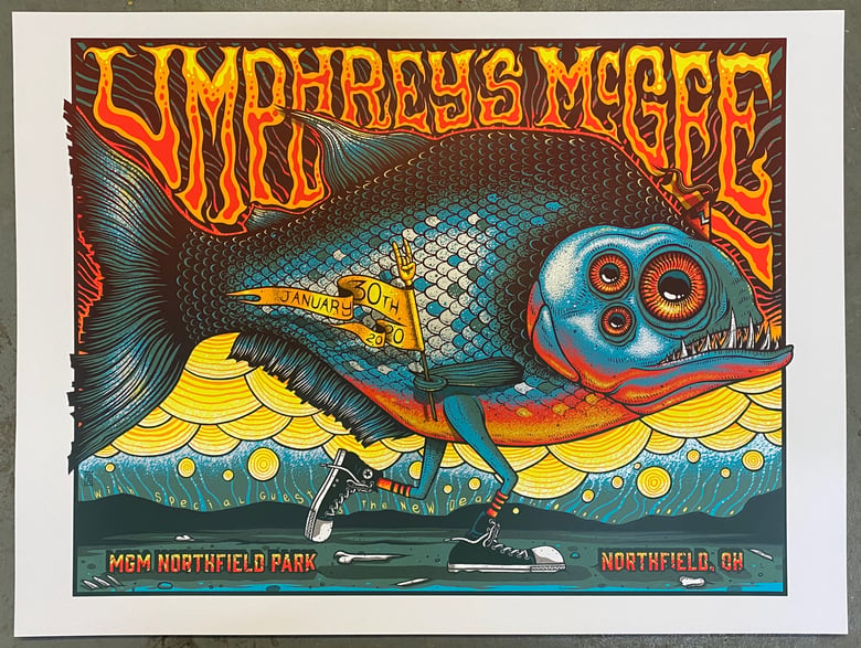 Image of Umphrey’s McGee - January 30th, 2020 - Northfield, OH - Artist Edition