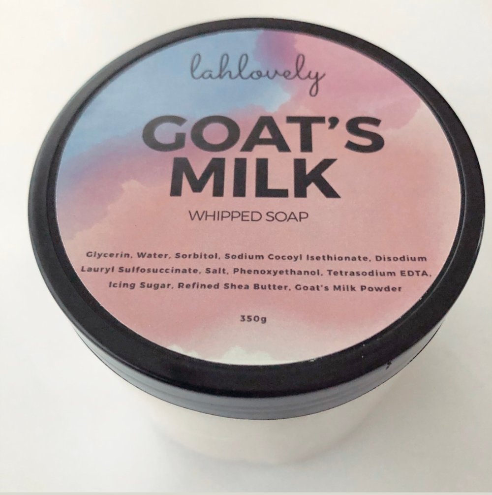 Image of Goat’s Milk Whipped Soap
