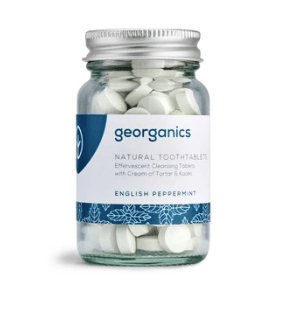 Image of Georganics Natural Toothtabs - English Peppermint 