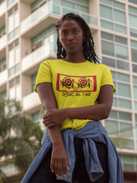Image 5 of Men's Sonic Altar Tee -available in black or yellow