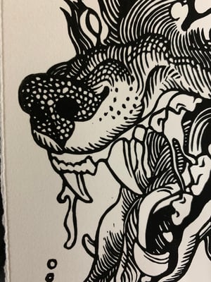 Image of Thirsting Wolf