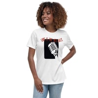 Image 1 of Women's Love is the Message relaxed fit Tee - available in black, grey, or white