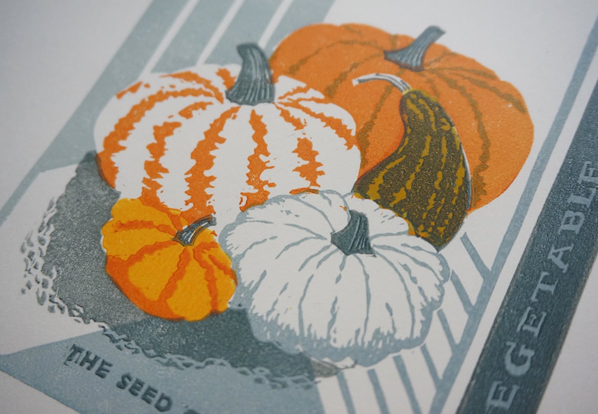 Image of October Print - Squash