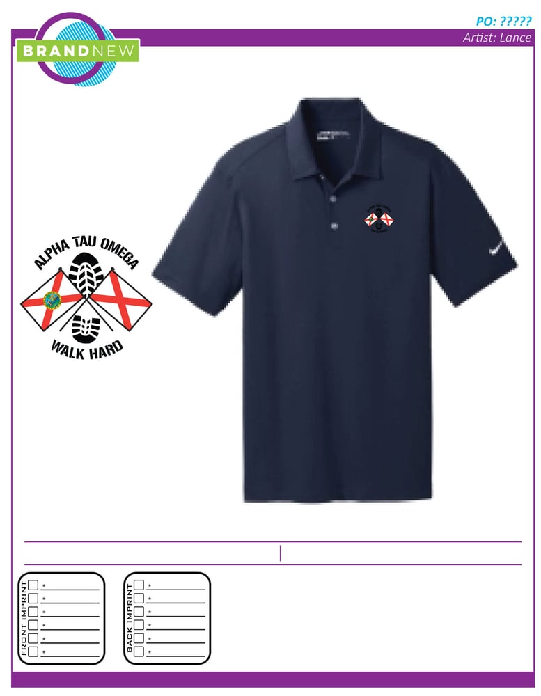 Image of Nike Polo - Navy