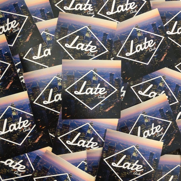 Image of Late Club Sticker Pack (Pack of 10)