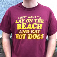 Image 1 of Eat Hot Dogs - T-Shirt