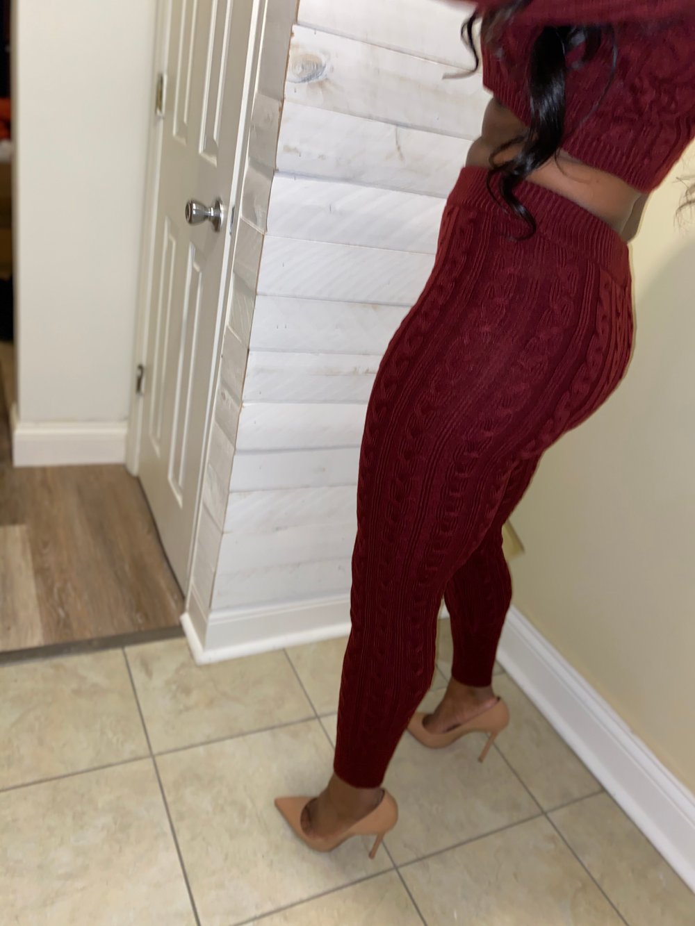 Wine Down Knit Set