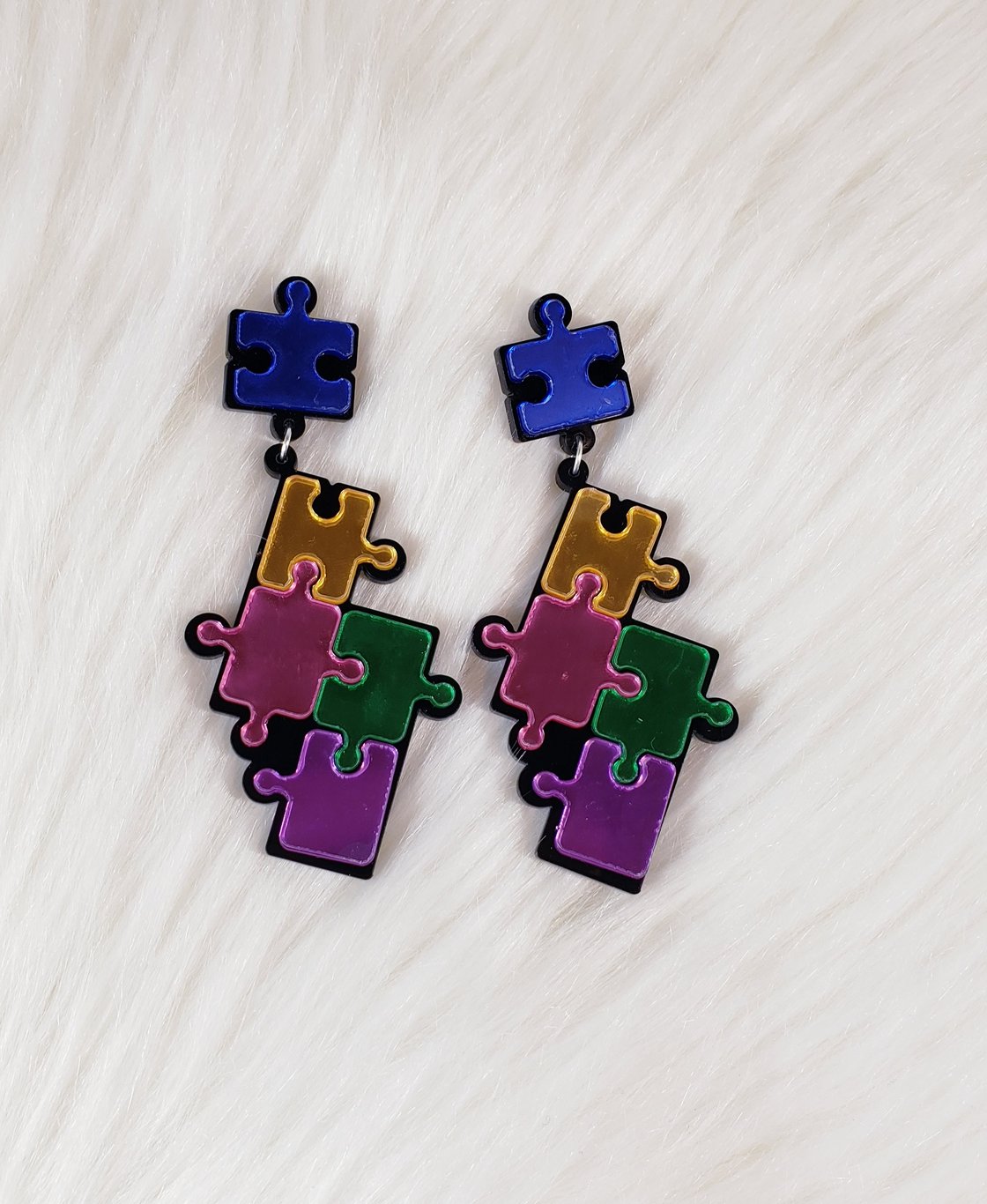 Image of Puzzle Earrings