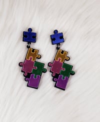 Image 1 of Puzzle Earrings