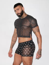 Image 2 of THE POLKA- D CROP TOP