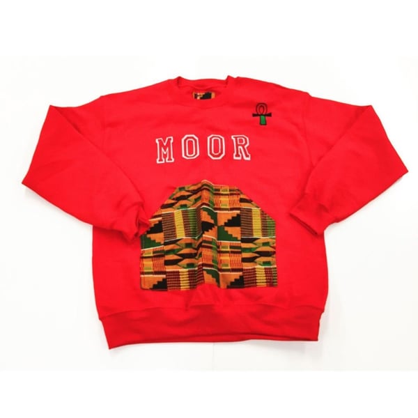 Image of 1 of 1 red MOOR sweatshirt 