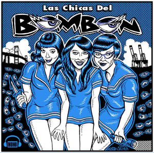 Image of BOMBON "LAS CHICAS DEL BOMBON" LP+DIGITAL DOWNLOAD 45RPM06