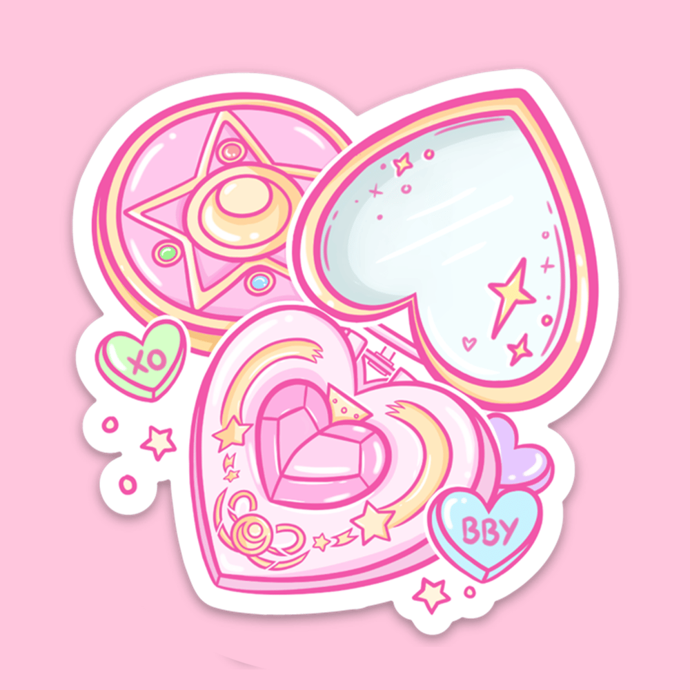 Image of Moon Compact ♡ Sticker