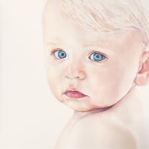 Image of Custom 8"x8" Baby Portrait