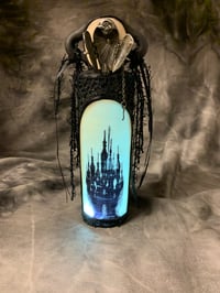 Image 5 of Glow in the Dark Bottle lamp Castle and Sparrow