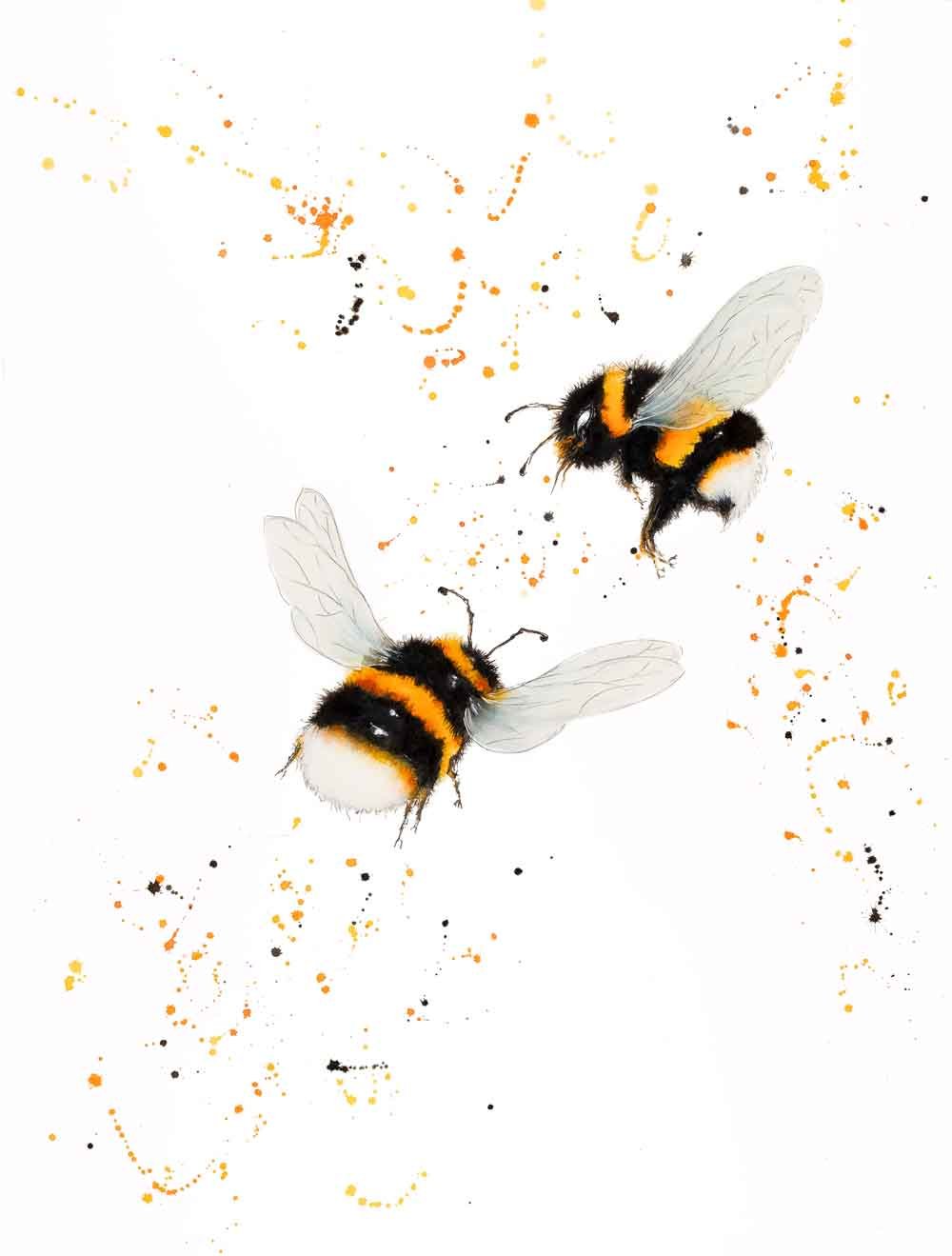 Image of "Dance of the Bumble Bees" - From The CountryLife Collection