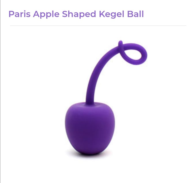 Image of Apple Shaped Kegel Ball
