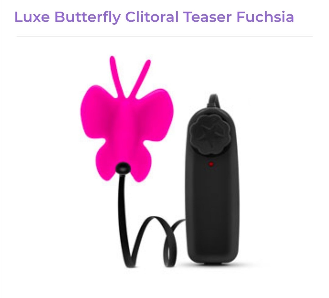 Image of Luxe Butterfly Clitoral Teaser Fuchsia