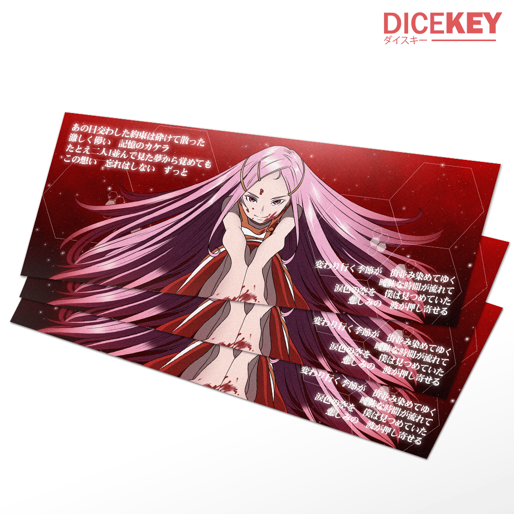 Eureka 7 Anemone Horizontal Vertical Slaps Sticker Dicekey