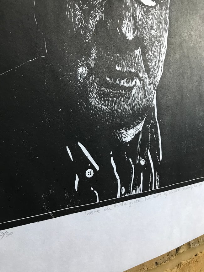 ‘We’re all in the gutter but some of us are looking at the Stars.