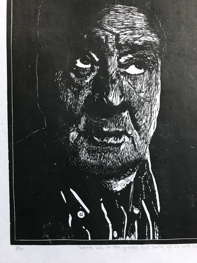 ‘We’re all in the gutter but some of us are looking at the Stars.