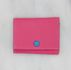 TRIFOLD Wallet with Snap – PINK & BLUE