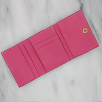 Image 4 of TRIFOLD Wallet with Snap – PINK & BLUE