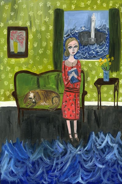 Image of A room of her own. Limited edition print.