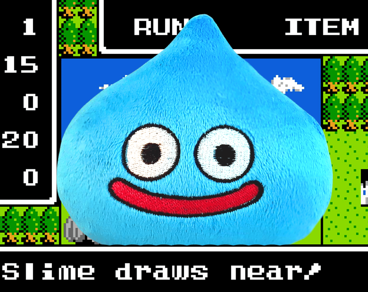 Image of Dragon Quest Slime Plush - Multiple Colour options - Ready to Ship