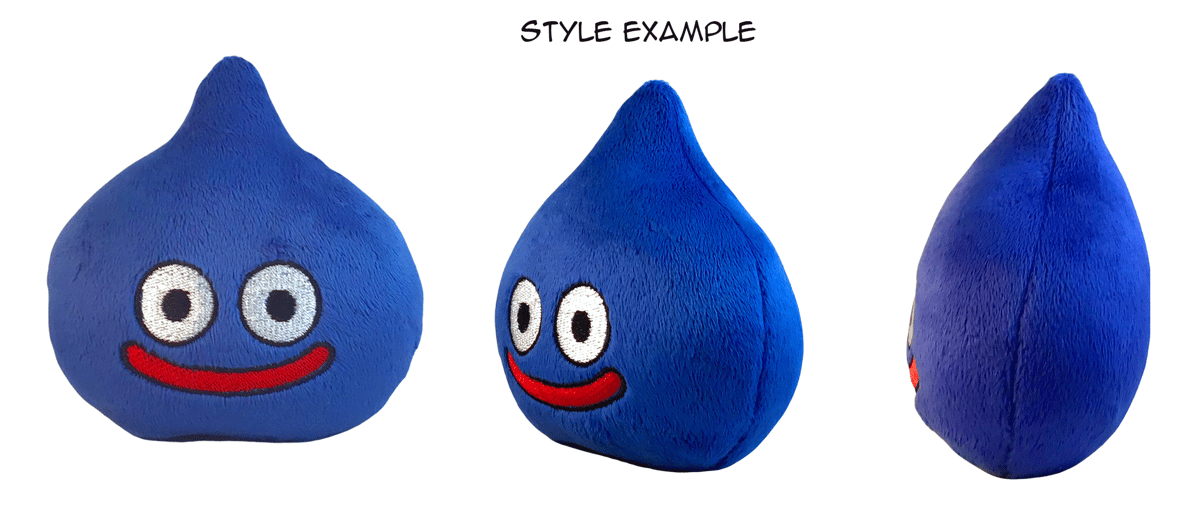 Image of Dragon Quest Slime Plush - Multiple Colour options - Ready to Ship