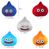 Image 2 of Dragon Quest Slime Plush - Multiple Colour options - Ready to Ship