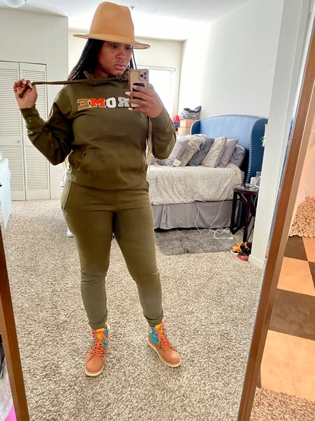 Image of “OLIVE” Signature Jogger Set