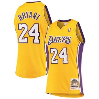 Kobe Bryant 24 Lakers Jersey Yellow | Lakers