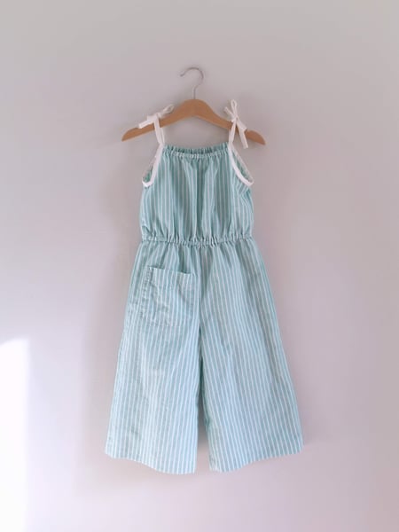 Image of Seafoam Jumpsuit - OOAK 4/5T