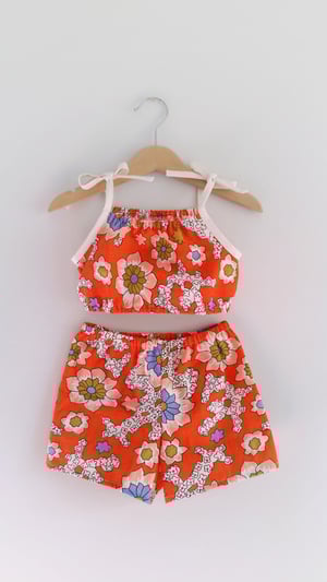 Image of Playsuit Set - Orange Crush
