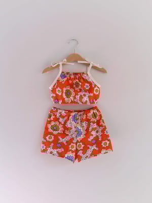 Image of Playsuit Set - Orange Crush