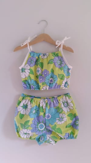 Image of Playsuit Set - Blue Hawaii