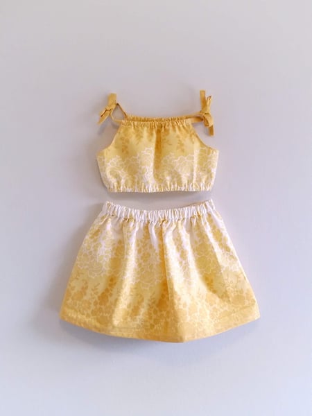 Image of Buttercup Skirt Set - OOAK 