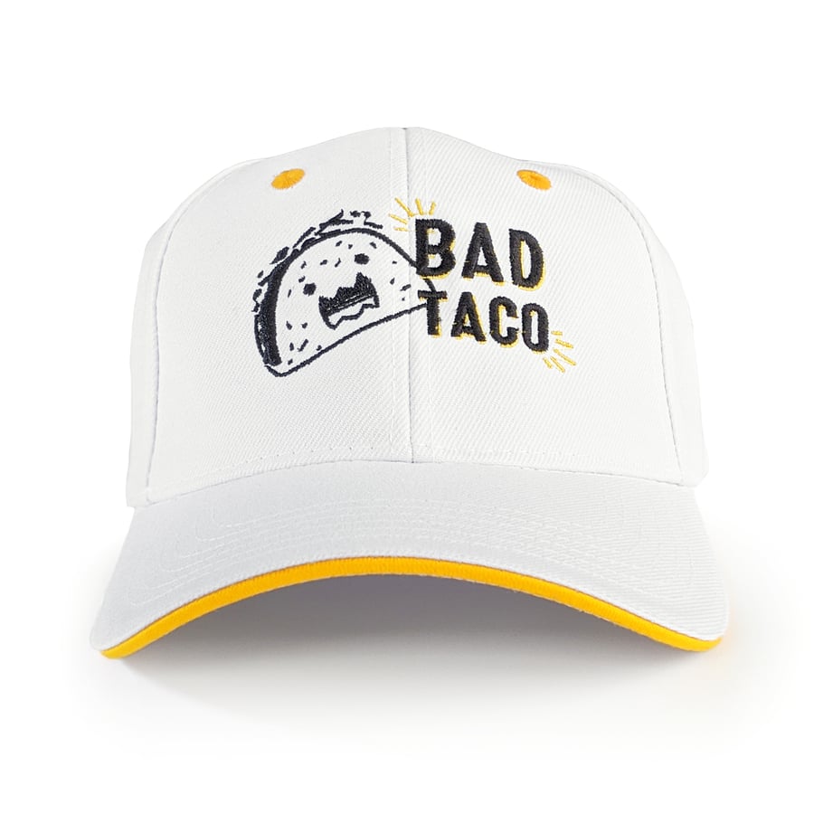 Image of Bad Taco White Cap
