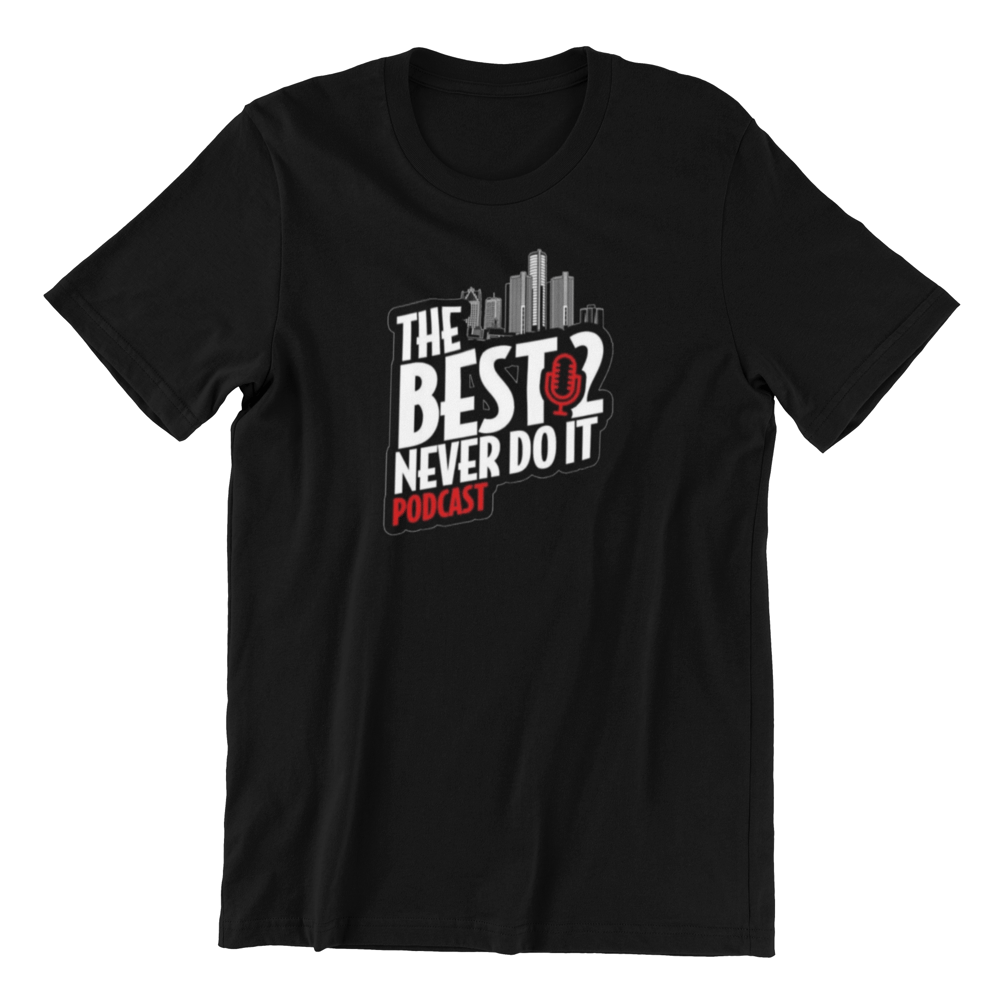 Image of The Best 2 Never Do It Logo Shirt - Black