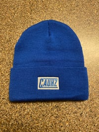 Image 2 of Cauhz™️ Royal Blue Logo Stitched Beanie
