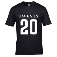 Universe Twenty 20 Print T-Shirt Black