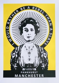 Image 1 of A2 Pankhurst Yellow 