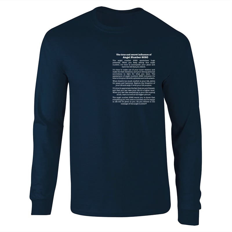 Image of Angel 'The Meaning Of' Navy Sweatshirt