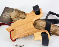 Image 2 of Sling Shot made of Exotic Wood of Paduk, Bocote and Ash,  The Renegade, Custom Wooden Catapult